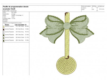 Instant download machine embroidery enamelled ladle