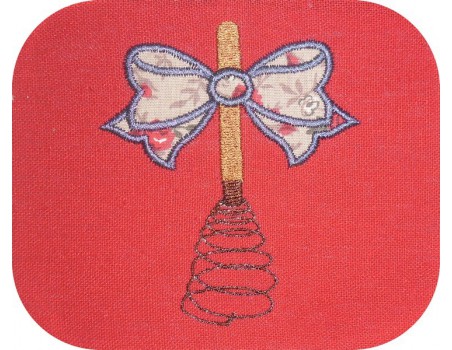 Instant download machine embroidery applique enamelled skimmer