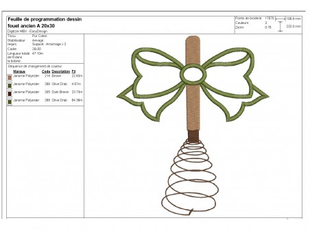 Instant download machine embroidery applique enamelled skimmer