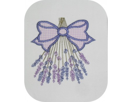 Instant download machine embroidery lavander