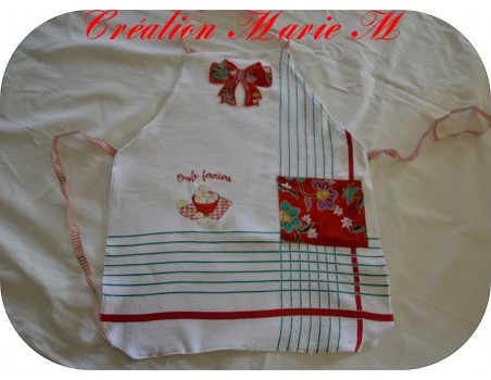 Motif de broderie machine oeufs fermiers