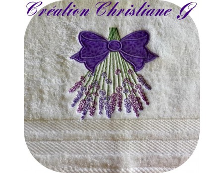 Instant download machine embroidery lavander