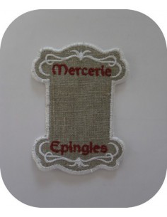 oeuf de pâques appliqué 10x10 cm