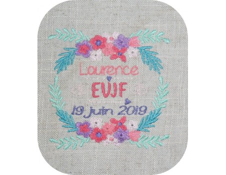 Embroidery design weeding frame