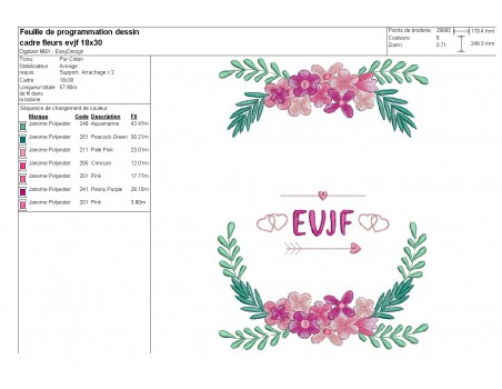 Embroidery design weeding frame