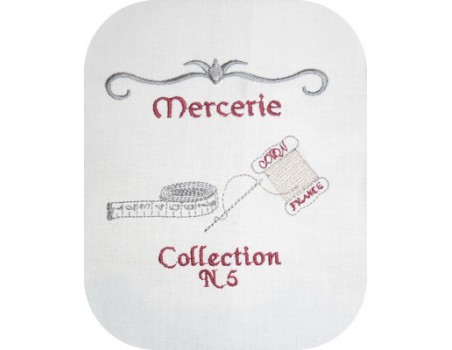 Motif de broderie couture N 5