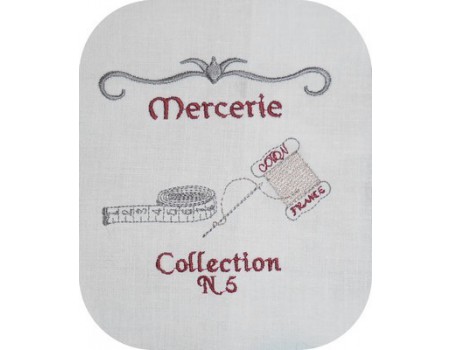 Motif de broderie couture N 5