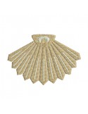 Motif de broderie machine coquille st Jacques de Compostelle