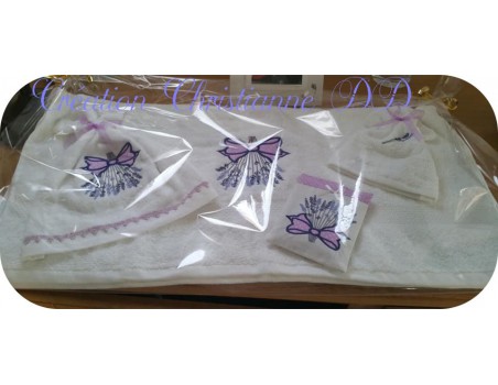 Instant download machine embroidery lavander