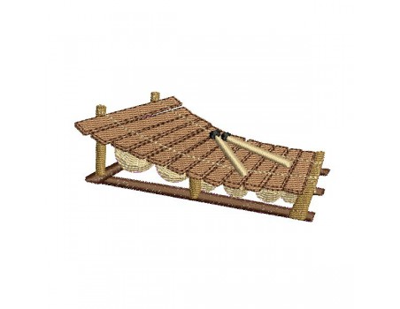 motif de broderie machine balafon