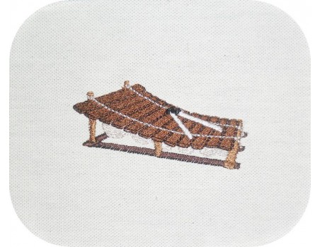 motif de broderie machine balafon