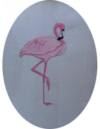 Écusson Brodé Flamant Rose – Patch à Coudre – 11,3 X 5 Cm – Décoration Vêtements, Sacs, Vestes - 9