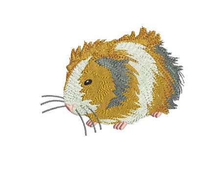 embroidery design guinea pig