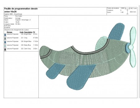 Instant download machine embroidery Mouse in a plane