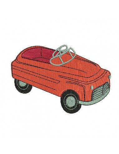 Motif de broderie machine  voiture