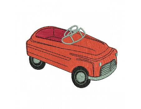 Motif de broderie machine  voiture