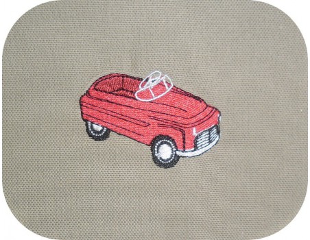 Motif de broderie machine  voiture