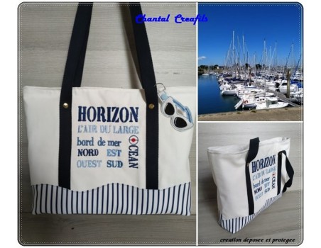 Motif de broderie  machine Horizon