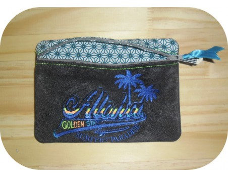 Motif de broderie machine ITH trousse Aloha