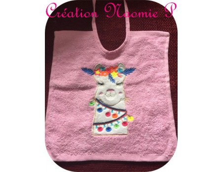 Instant download machine embroidery lama