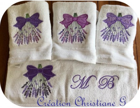 Instant download machine embroidery lavander