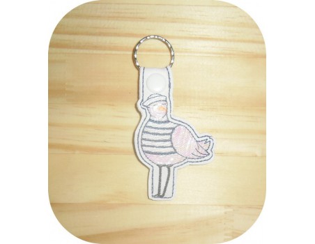 machine embroidery design horse  mylar keychains ith