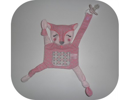 Motif de broderie machine doudou biche ITH