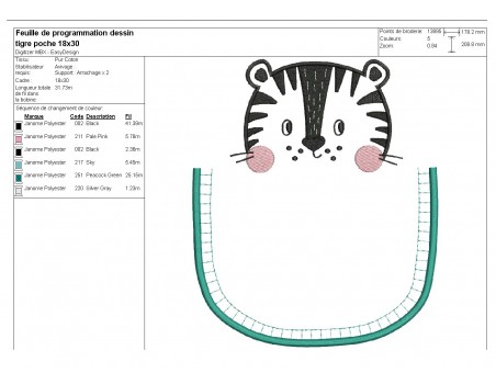 machine embroidery design panda