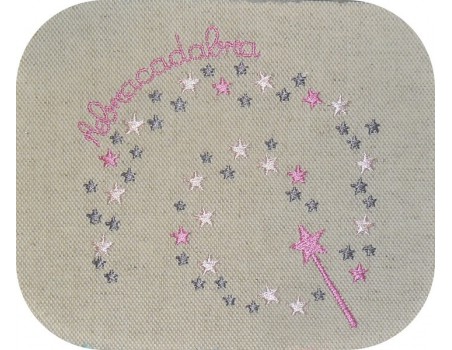 Embroidery design frame  princess room