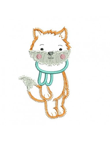 embroidery design machine little bear applique