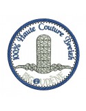 Motif de broderie machine Bigoudène