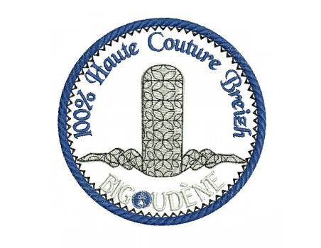 Motif de broderie machine Bigounène