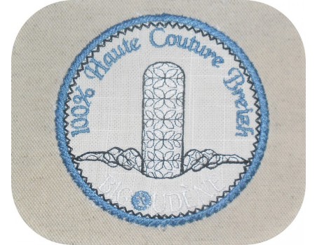 Motif de broderie machine Bigounène