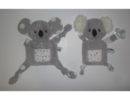 Motif de broderie machine doudou koala  ITH