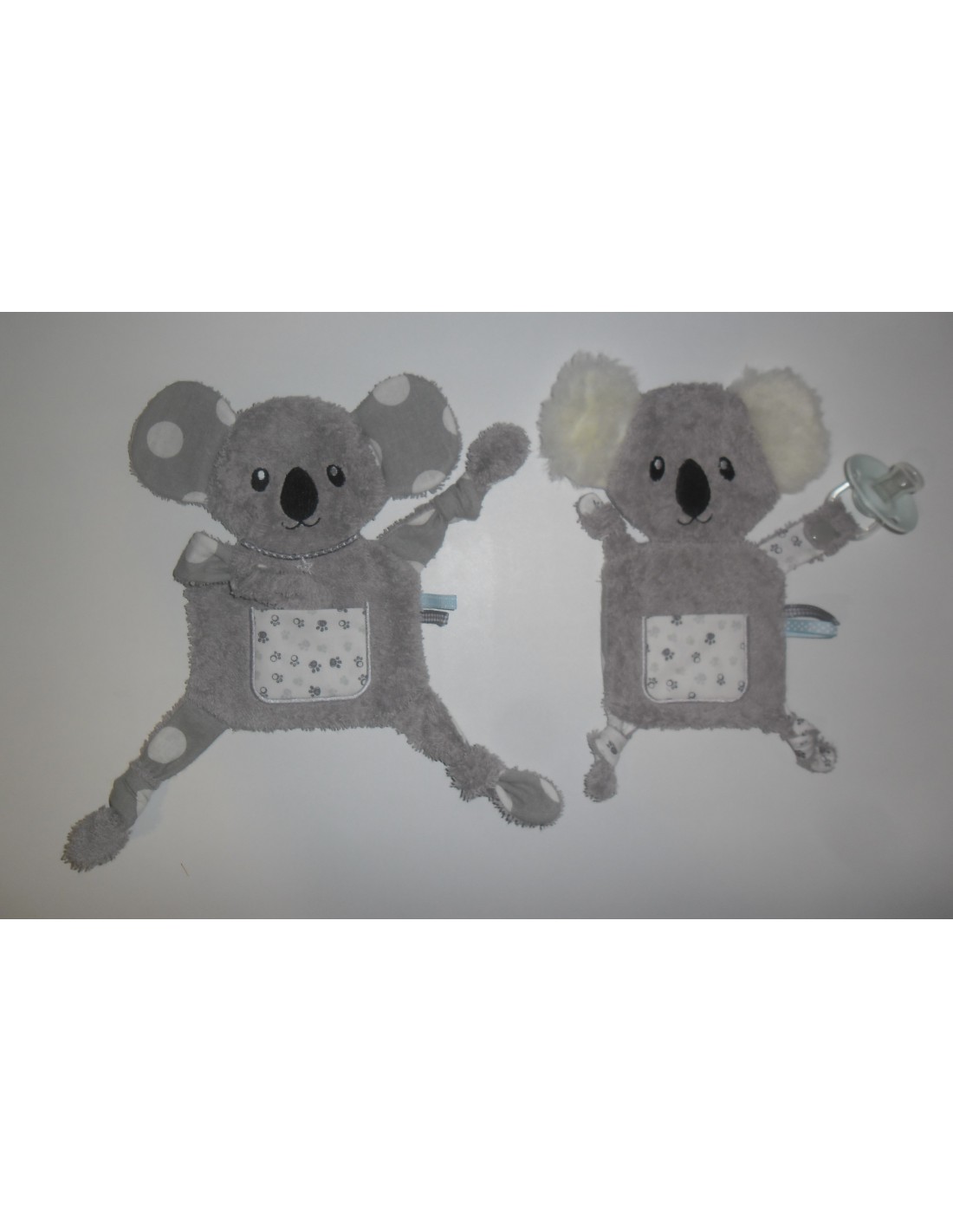 motif de broderie doudou koala à broder tout dans le cadre