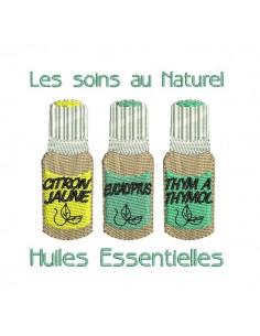 Instant download embroidery design  Essential oil