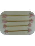 Motif de broderie machine  embouts etoiles ITH