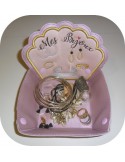 Motif de broderie machine corbeille  bijoux  ITH