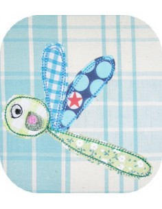 oeuf de pâques appliqué 10x10 cm