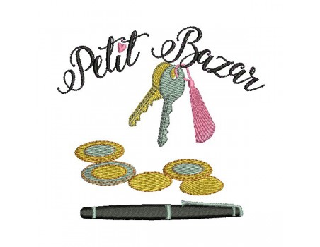 Instant download machine embroidery design jewelry