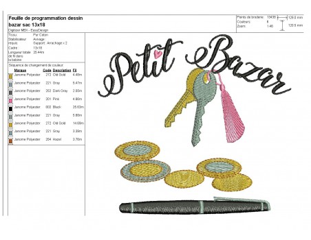 Instant download machine embroidery design jewelry