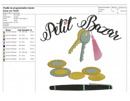 Instant download machine embroidery design jewelry