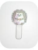 Instant download Embroidery design ITH bookmark hedgehog