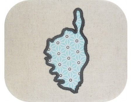 embroidery design applique Reunion Island