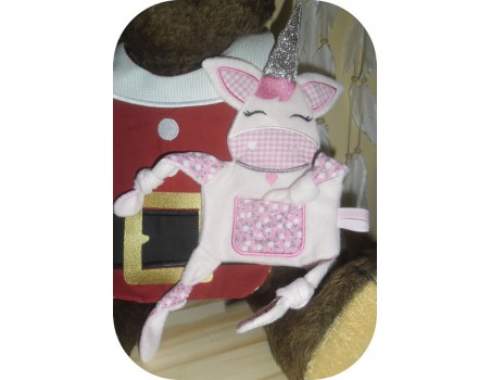 Instant download machine embroidery donkey ith