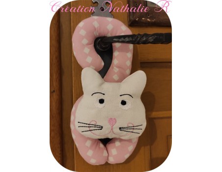 Motif de broderie machine Chat de porte  ITH