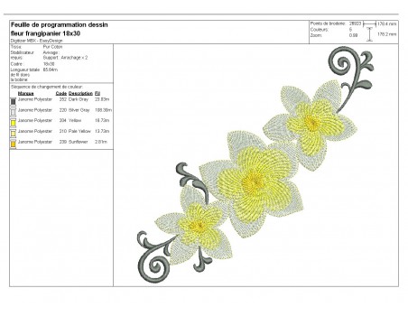 instant download machine embroidery design frangipani flower