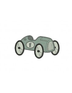 Motif de broderie  roadster