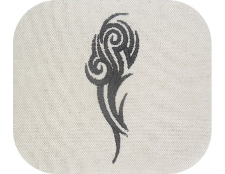 Instant download machine embroidery tribal tattoo