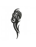 Motif de broderie machine tatouage tribal